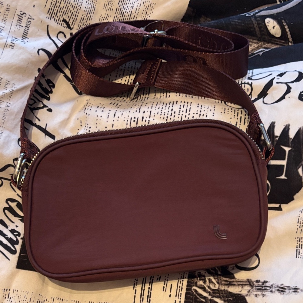 Burgundy Lole Crossbody Bag